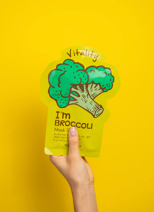 Mascarilla I'm REAL Broccoli
