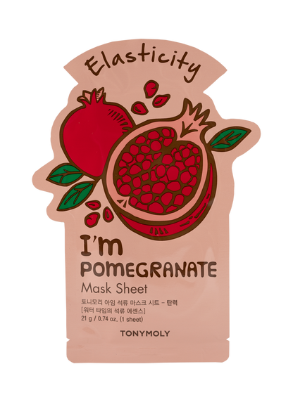 Mascarilla I'm Real Pomegranate - Con Colágeno y Elastina