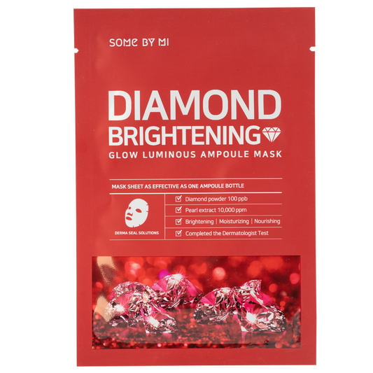 Mascarilla Diamond Brightening Calming Glow Luminous Ampoule Mask