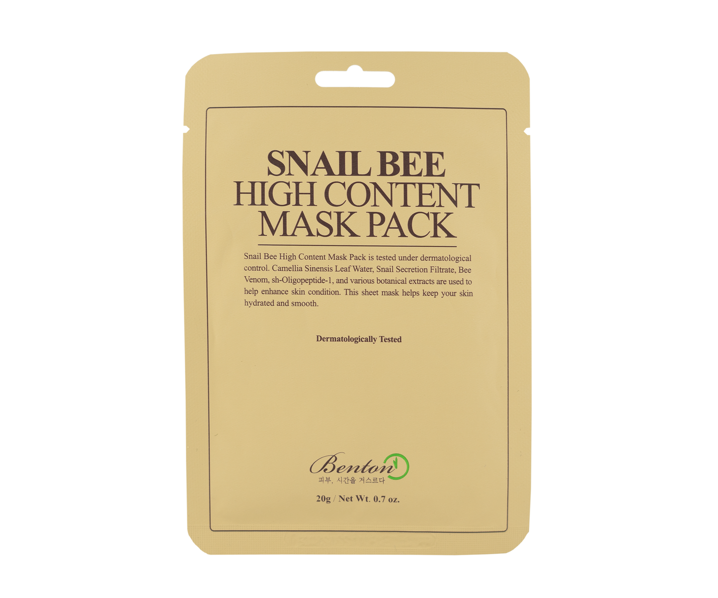 Mascarilla Snail Bee High Content con Niamicida + Baba de Caracol